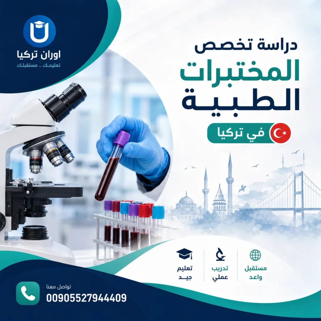 تخصص المختبرات الطبية في جامعات تركيا
