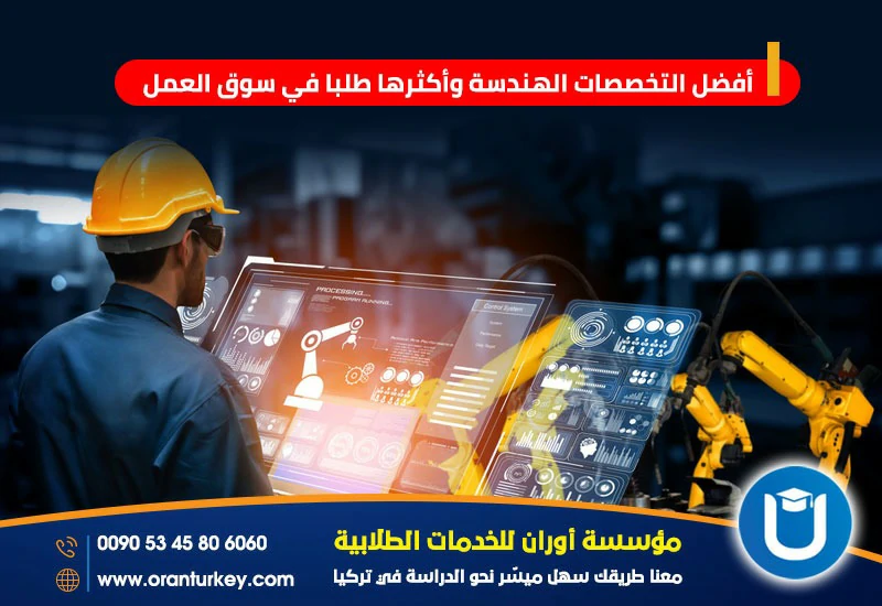 أهم التخصصات الهندسية وأكثرها طلبا في سوق العمل .